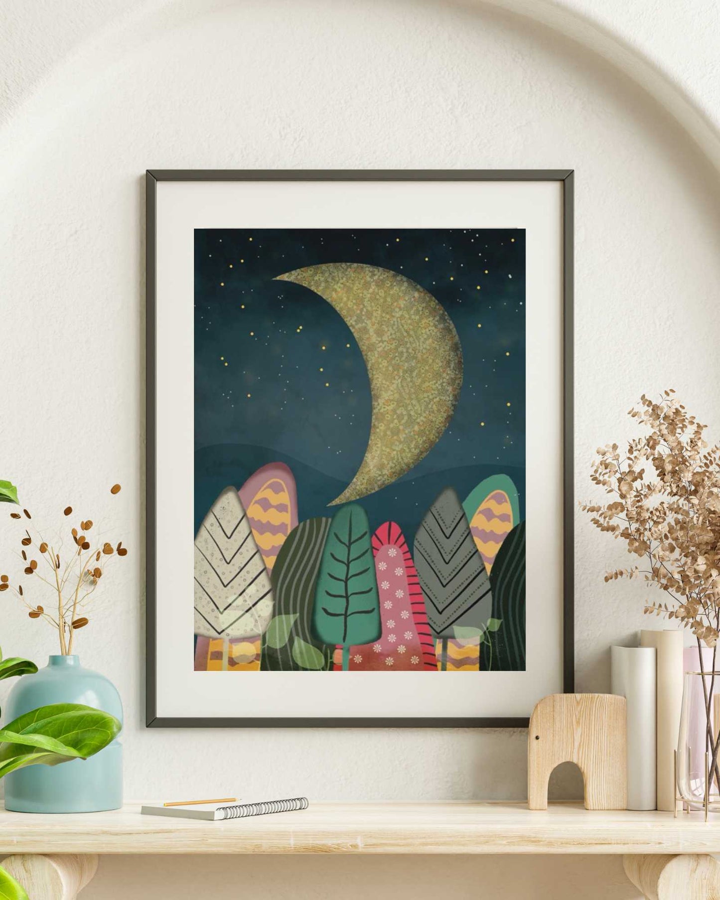 Esoteric Moon Art Print