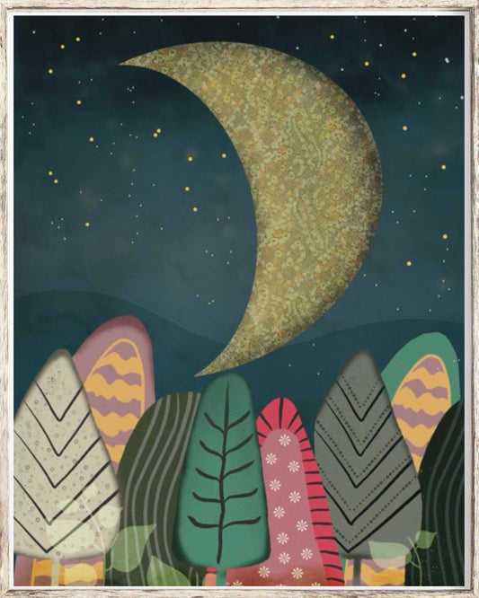 Esoteric Moon Art Print