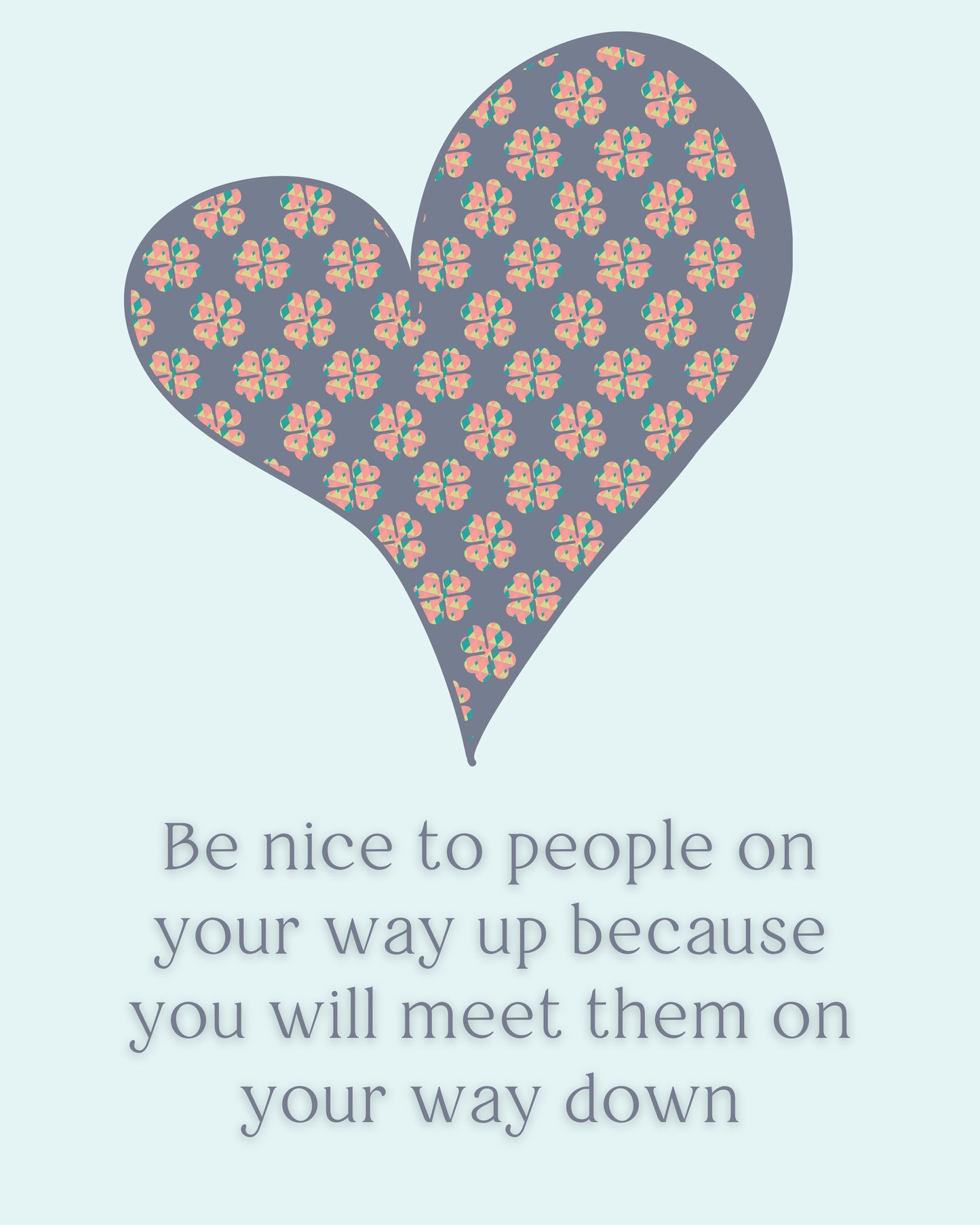 Be Nice Art Print