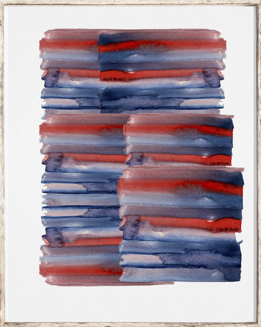 Red and Blue Stripes