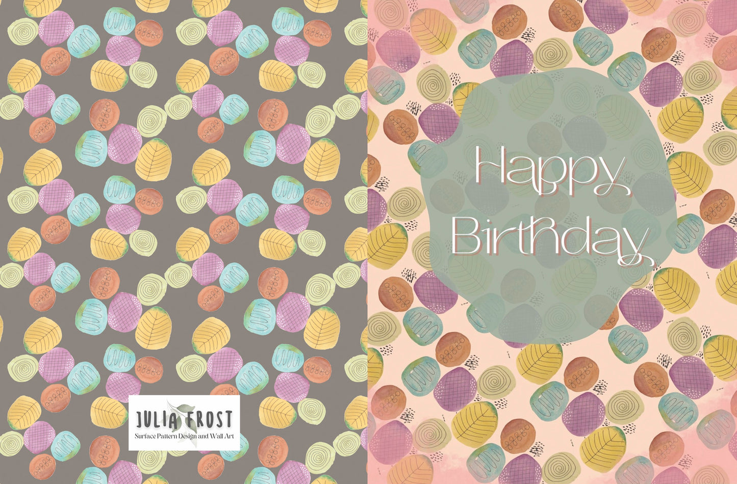 Greeting Card Happy Birthday Balloons