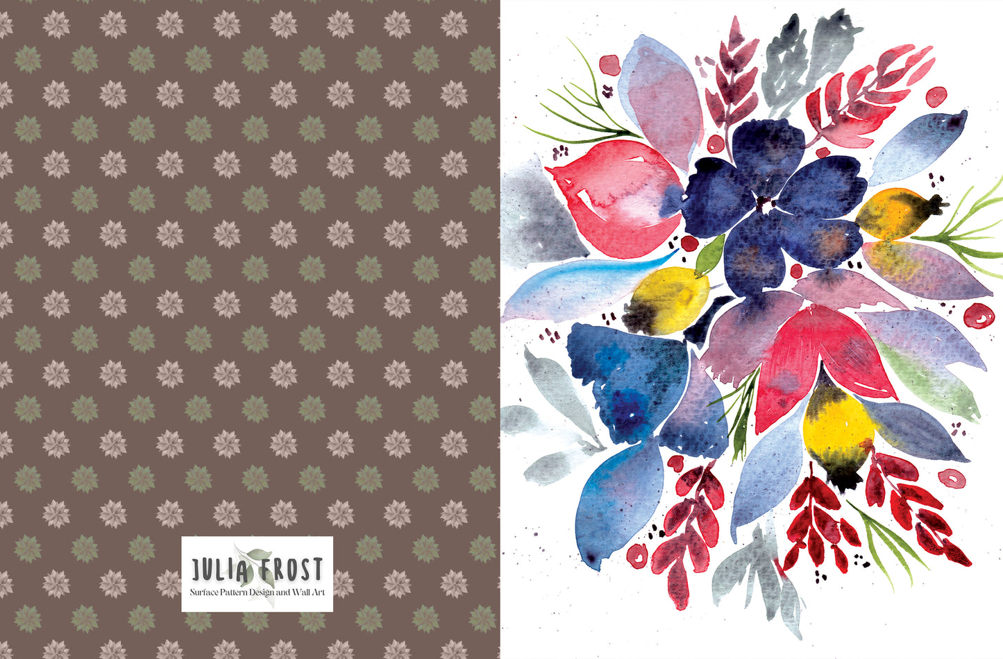 Greeting Card Watercolor Bouquet