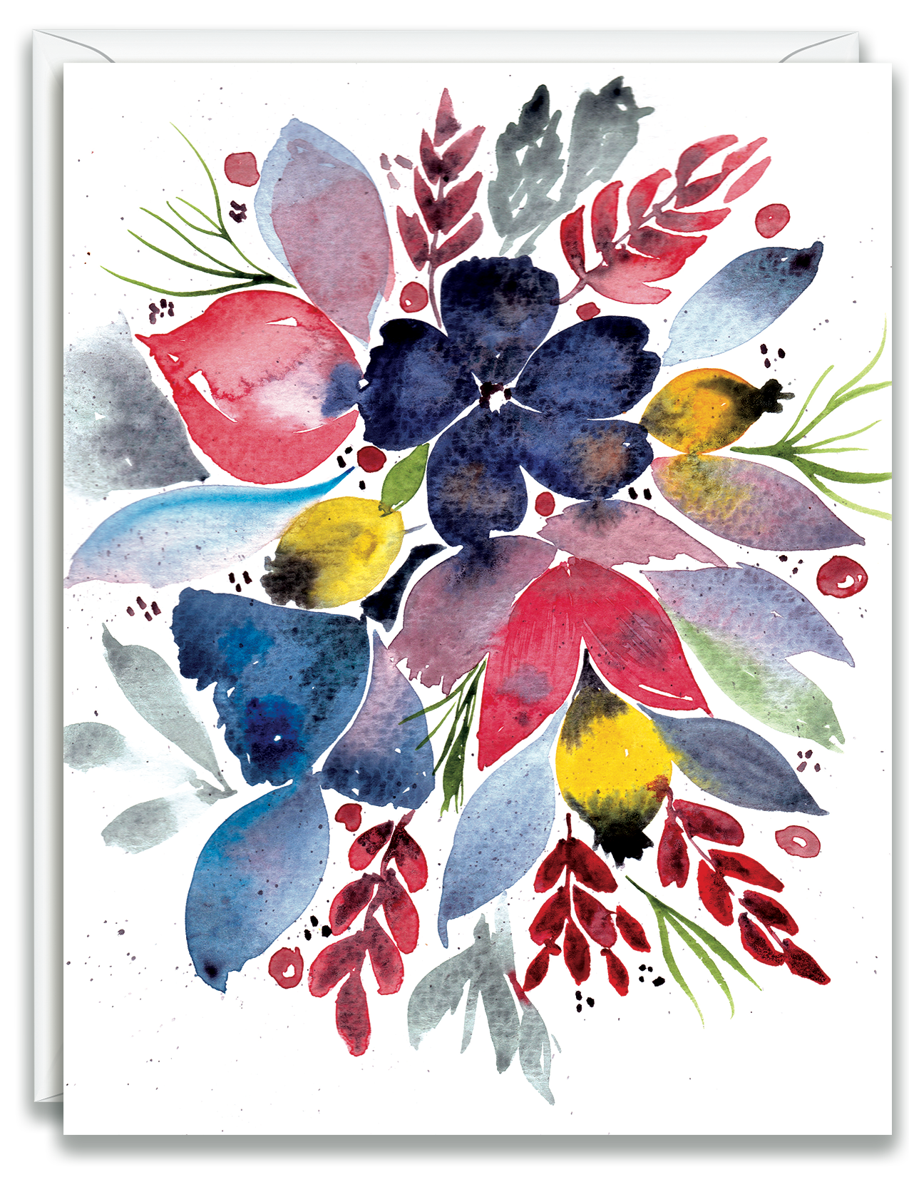Greeting Card Watercolor Bouquet