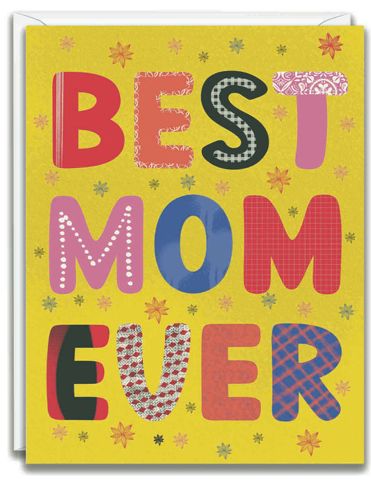 Greeting Card Mother's Day Best Mom Ever