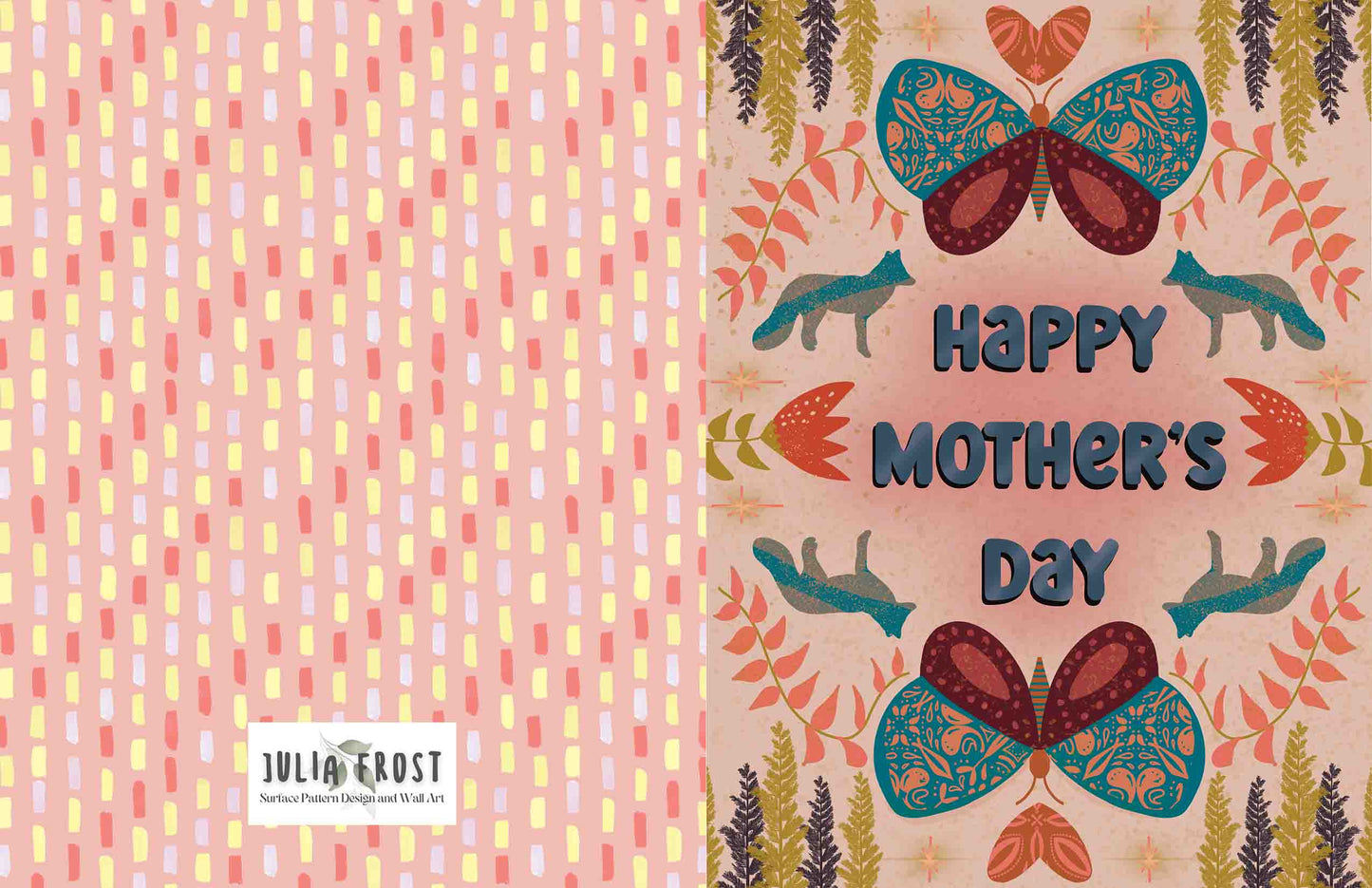 Greeting Card Mother's Day Butterfly