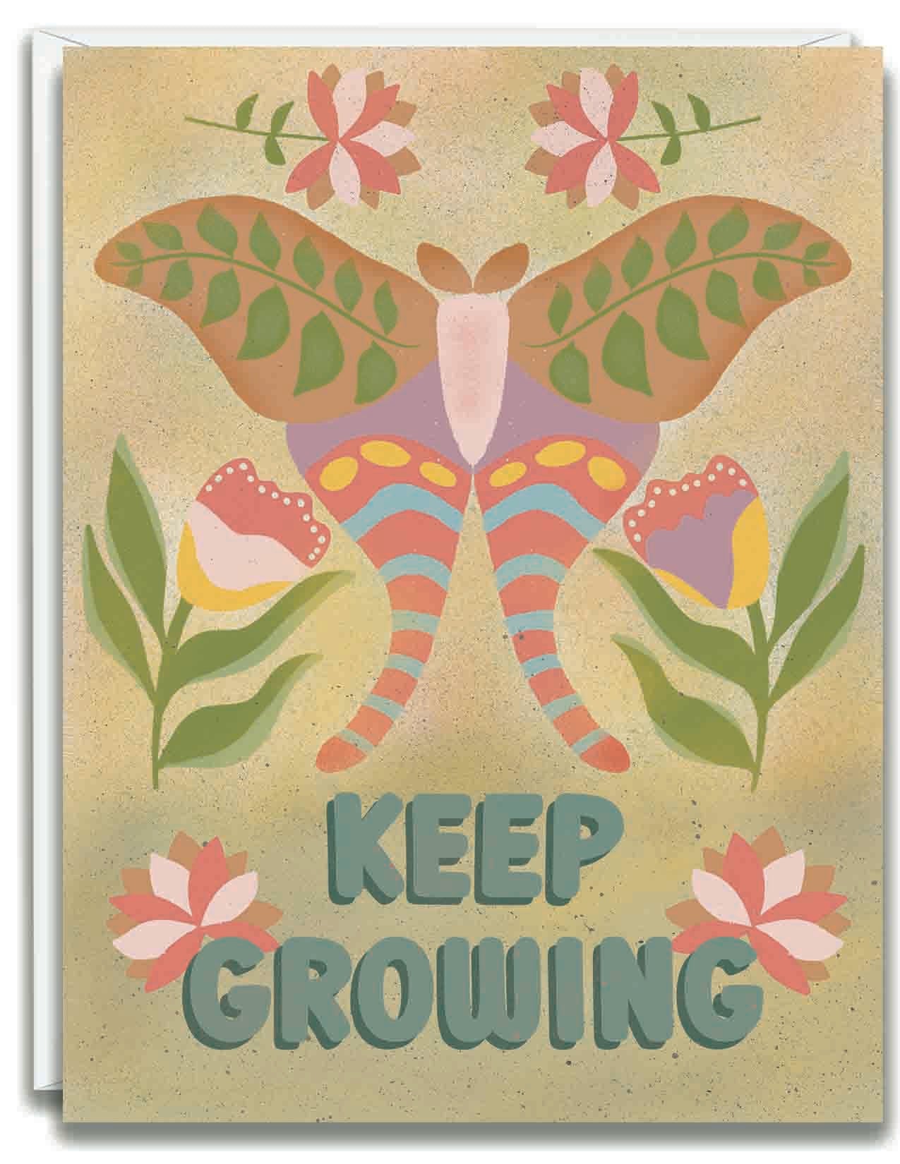 Greeting Card Keep Growing